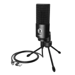 FIFINE K669B USB Condenser Microphone with Tripod Stand