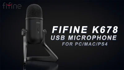 Fifine K678 Studio USB Condenser Microphone