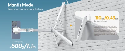 Ulanzi TT88 MagSafe Overhead Selfie Stick Tripod