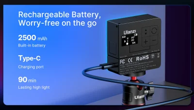Ulanzi VL49 Pro Rechargeable Mini RGB Light