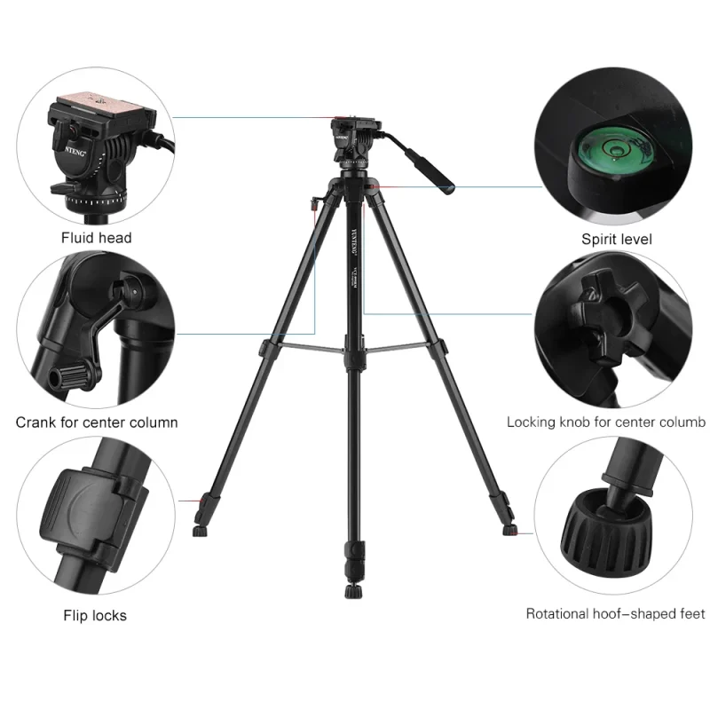 Yunteng VCT-999RM Camera Tripod