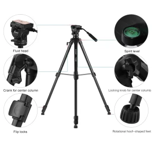 Yunteng VCT-999RM Camera Tripod