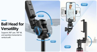 Ulanzi MT-78 Tripod with Cold Shoe Mount 