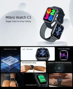 Mibro C3 Calling Smart Watch 2 Mibro C3 Calling Smart Watch