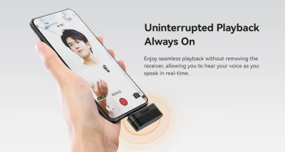 Ulanzi A100 Wireless Lavalier Microphone