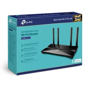 TP‑Link Archer AX15 AX1500 Dual‑Band Gigabit Wi‑Fi 6 Router