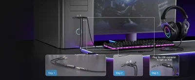 Fifine Ampligame H3 RGB Gaming Headset