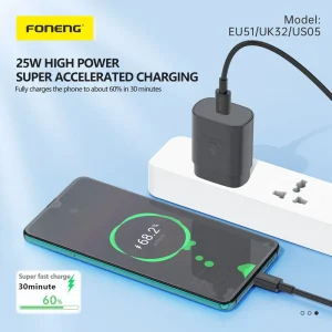 Foneng 25W GaN Charger USB-C 