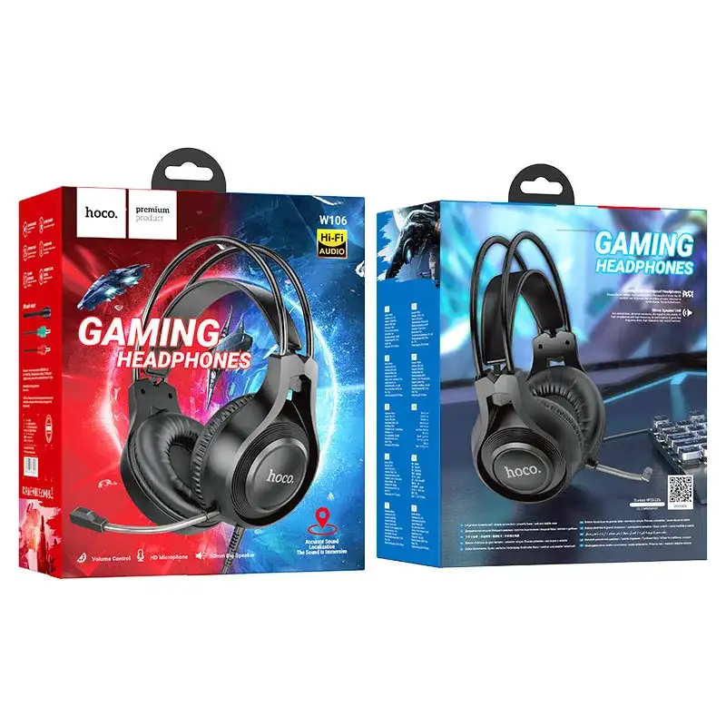 Hoco W106 Tiger Gaming Headphone