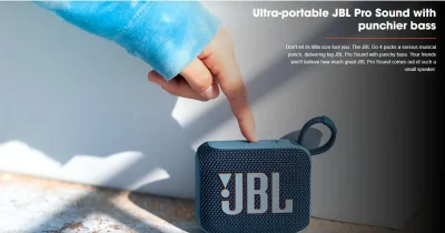 JBL Go 4 Portable Bluetooth Speaker