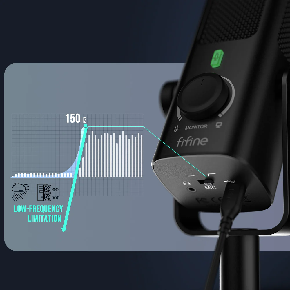 Low cut filter of FIFINE Profile3 1