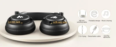 Maono AU-MH601 Studio Monitoring Headphone