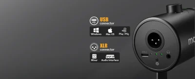 Maono PD400X USB/XLR Dynamic Microphone