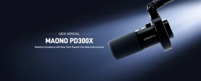 Maono PD300X USB/XLR Dynamic Microphone