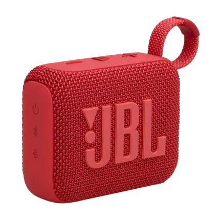 JBL Go 4 Portable Bluetooth Speaker: Red