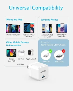 Anker PowerPort III 20W Cube Adapter