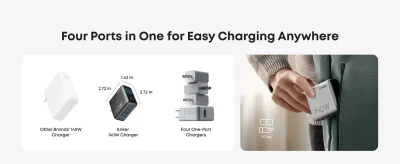 Anker 140W Charger with USB-C Cable