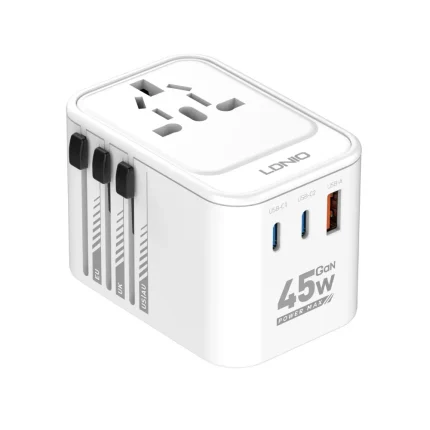 LDNIO Z8 45W GaN Travel Adapter
