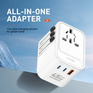 LDNIO Z8 45W GaN Travel Adapter 1 LDNIO Z8 45W GaN Travel Adapter
