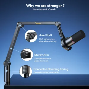 Maono B91 Microphone Boom Arm Stand