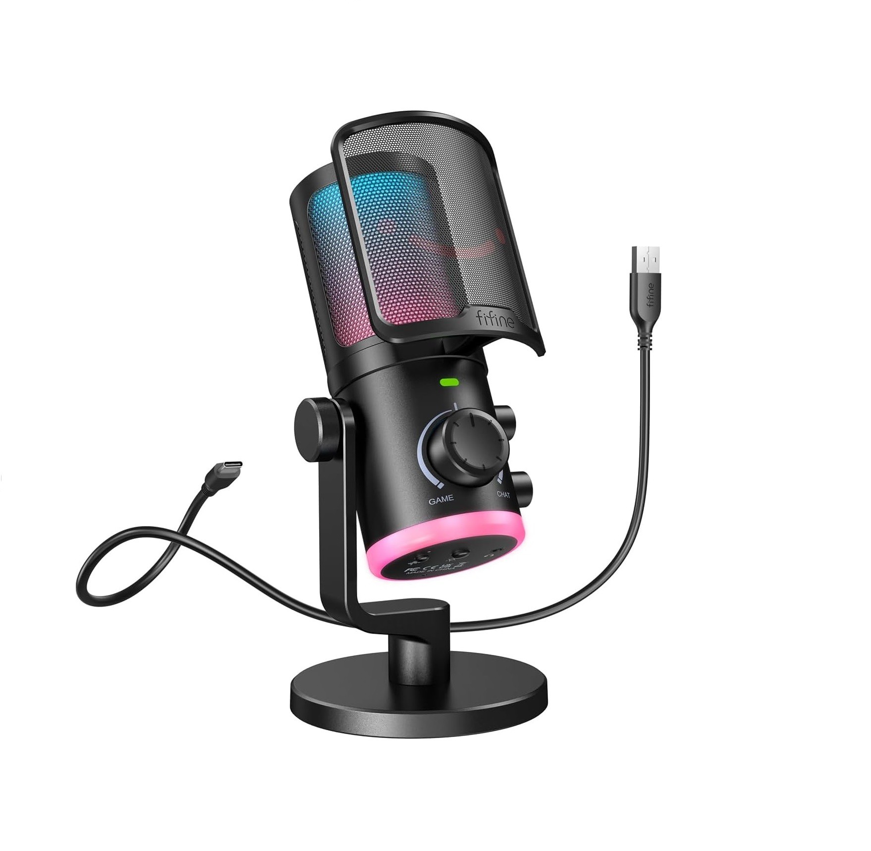 FIFINE AmpliGame AM6 USB Condenser Microphone Fifine AM6 USB Condenser Microphone