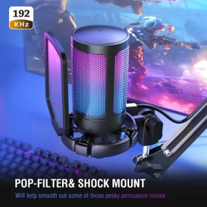 Fifine AmpliGame A6T USB Condenser Microphone 2 Fifine A6T USB Condenser Microphone