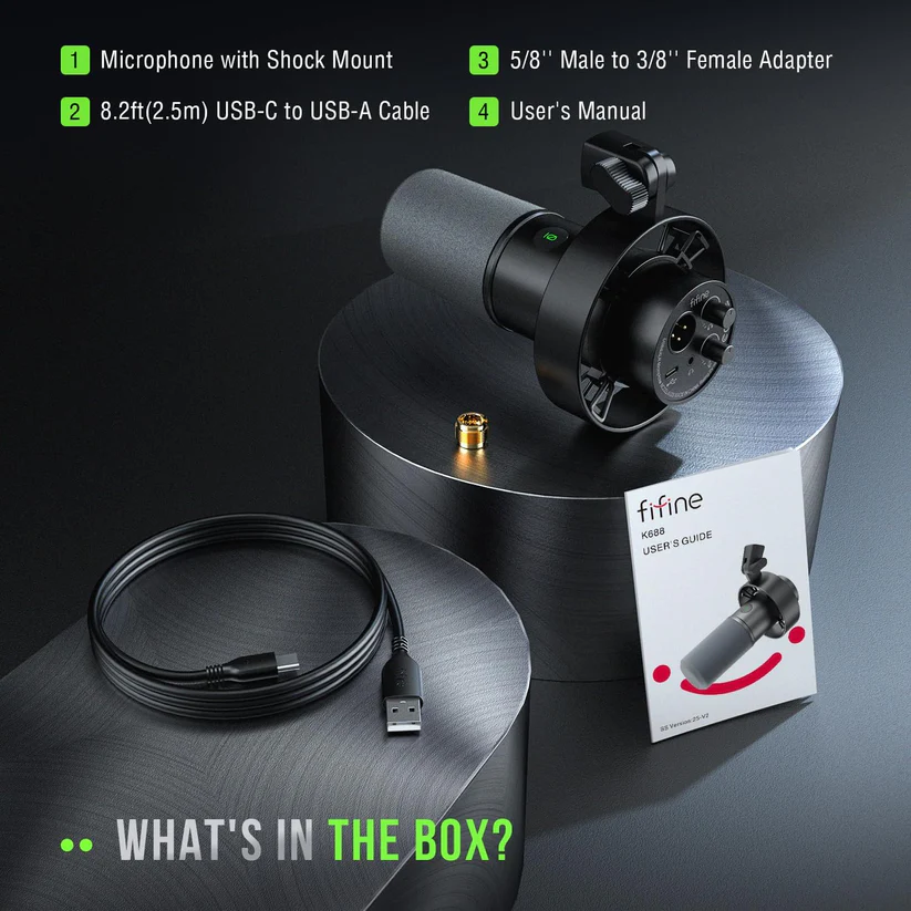 Fifine K688 USB/XLR Microphone