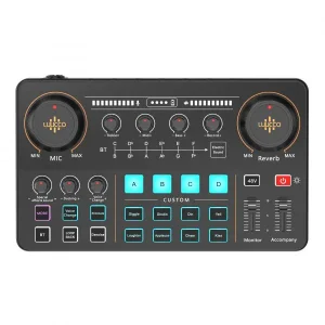 Luucco MI-2 Audio Interface with Mixer and Sound Card