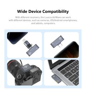 LUUCCO AirWave Pro Combo Wireless Microphone 