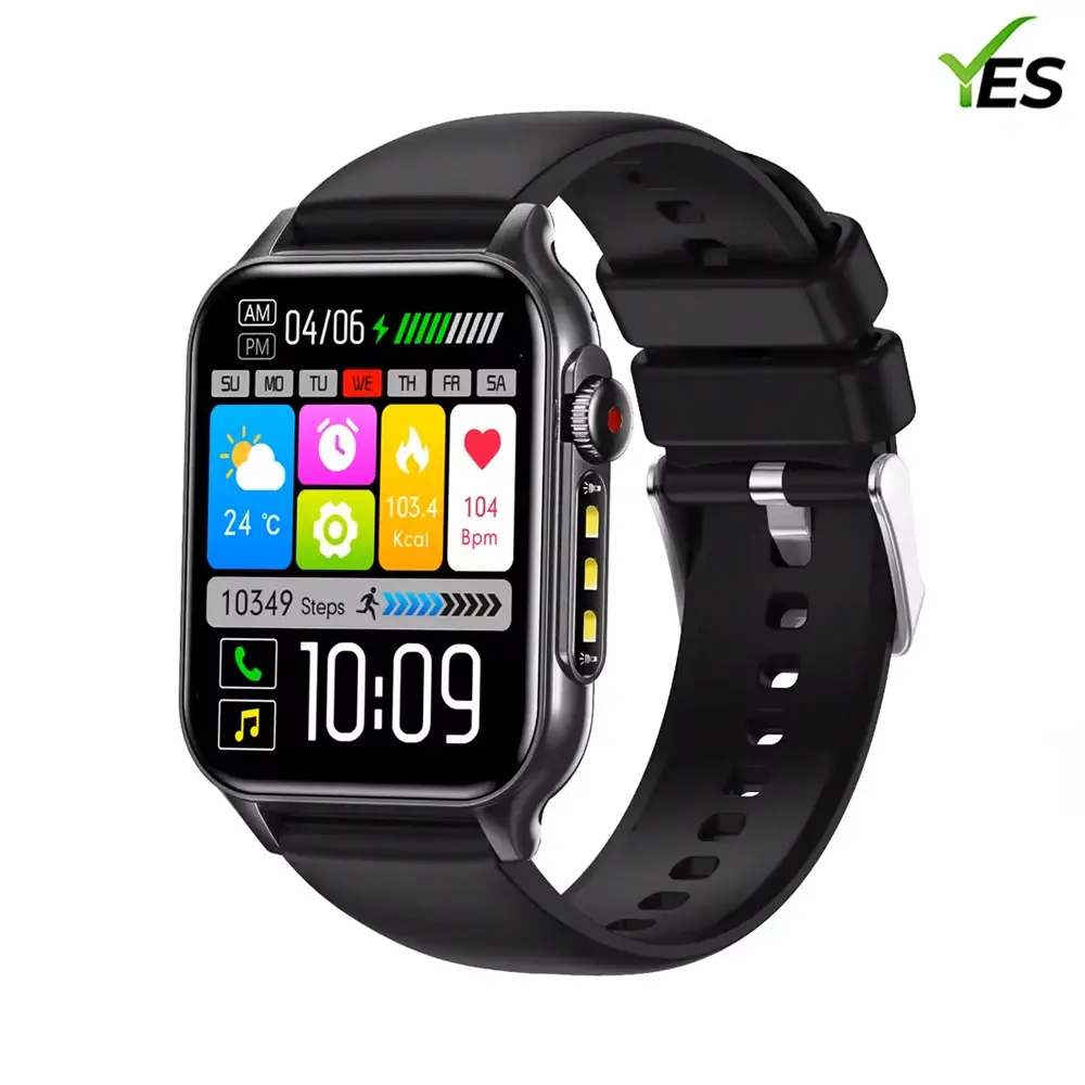 YES Pulse Max Smart Watch black YES Pulse Max Smart Watch
