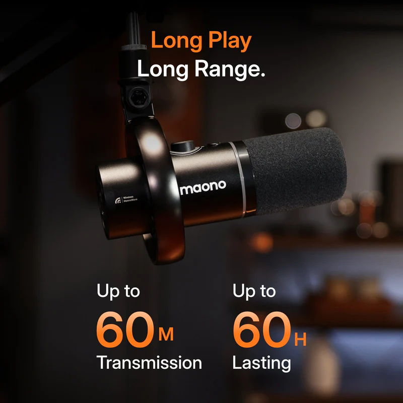 Maono_PD200W_Hybrid_podcasting_mic