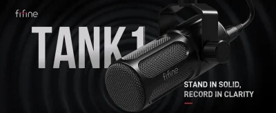 Fifine AmpliTank Tank1 XLR Dynamic Microphone 1 Fifine AmpliTank Tank1 XLR Dynamic Microphone