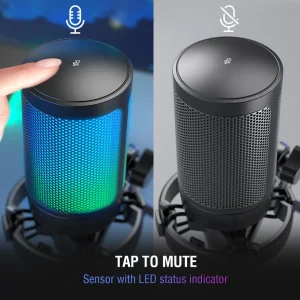 Fifine AmpliGame A6V USB Condenser Microphone