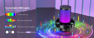 Maono DGM20 GamerWave USB Condenser Microphone 7 Maono DGM20 GamerWave USB Condenser Microphone