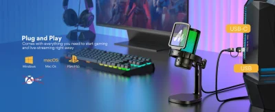 Maono DGM20 GamerWave USB Condenser Microphone