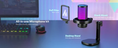 Maono DGM20 GamerWave USB Condenser Microphone