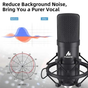 Maono AU-A03 USB Condenser Microphone