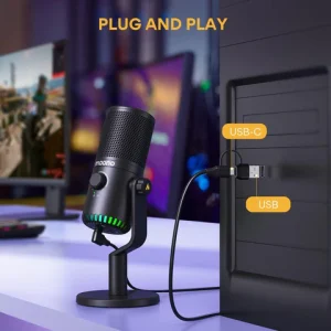 Maono DM30 RGB USB Condenser Microphone
