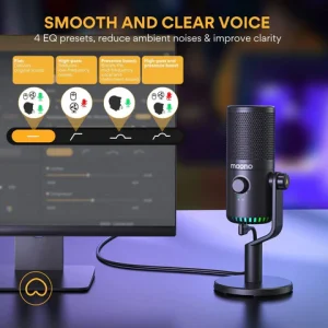 Maono DM30 RGB USB Condenser Microphone