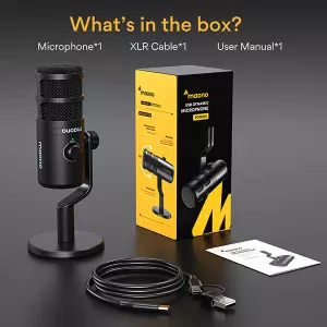 Maono PD100U USB-C Dynamic Microphone 6 Maono PD100U USB-C Dynamic Microphone
