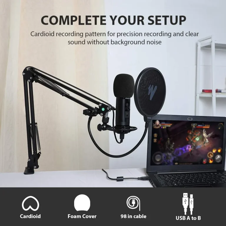 Maono AU-A03 USB Condenser Microphone