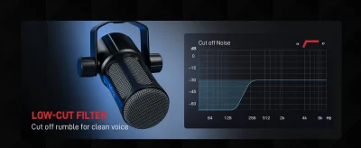 Fifine AmpliTank Tank1 XLR Dynamic Microphone 5 Fifine AmpliTank Tank1 XLR Dynamic Microphone