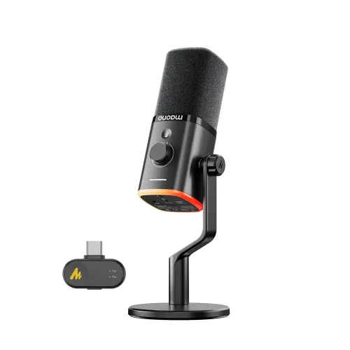 Maono PD100W Wireless/USB Dynamic Microphone