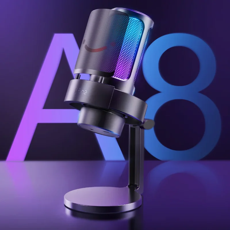 FIFINE AmpliGame A8 USB Condenser Microphone