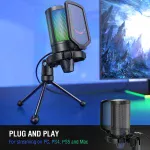 Fifine AmpliGame A6V USB Condenser Microphone