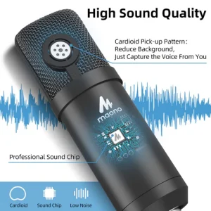 Maono AU-A03 USB Condenser Microphone