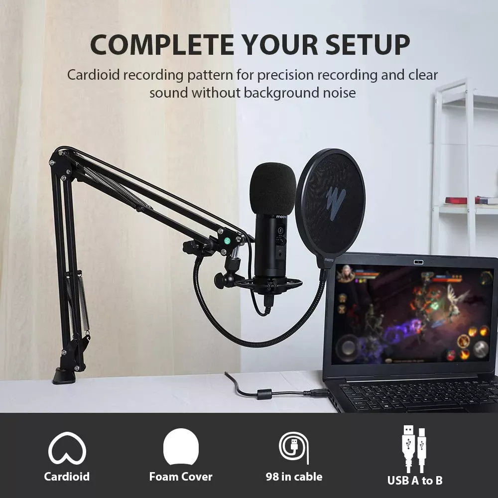 Maono AU-A03 USB Condenser Microphone