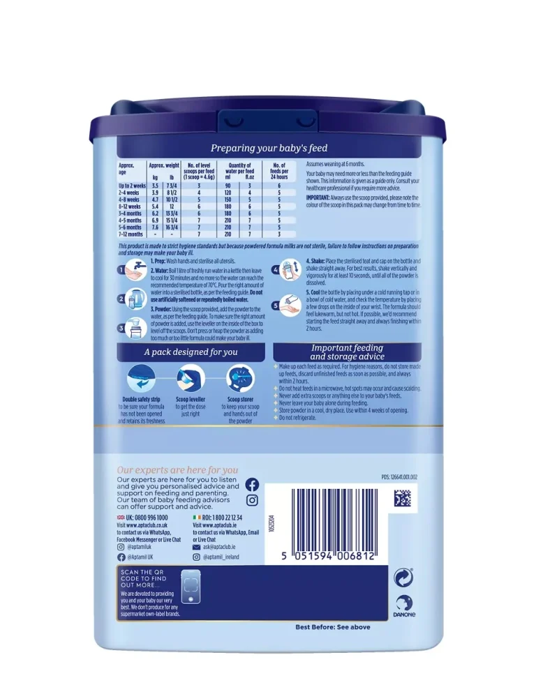 Aptamil First Infant Baby Milk Powder 800g