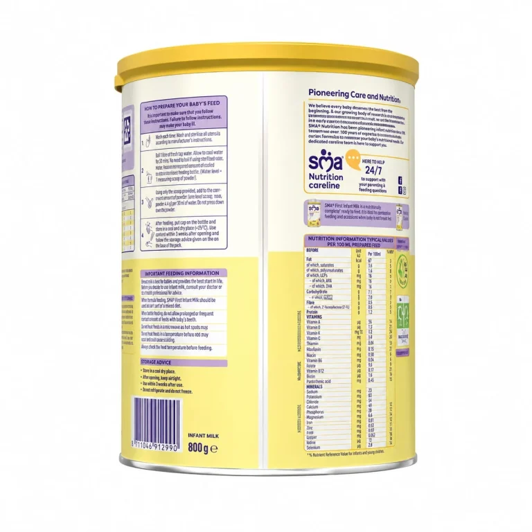 SMA First Infant Baby Milk Powder 800g