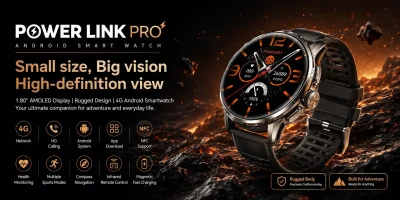 YES Power Link Pro 4G Android Smart Watch 1 YES Power Link Pro 4G Android Smart Watch
